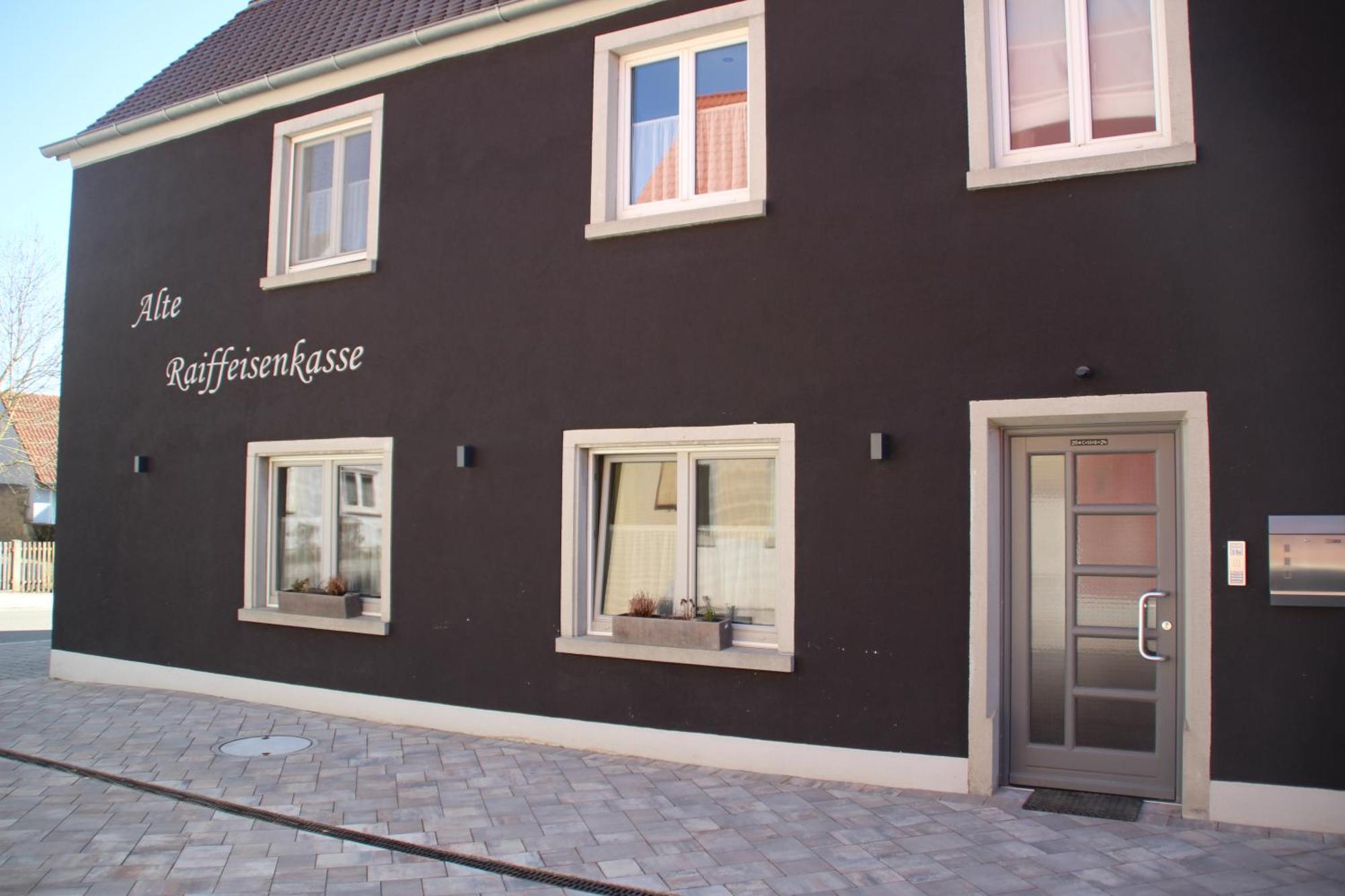 Apartment Alte Raiffeisenkasse Rothenburg Ob Der Tauber Exterior photo